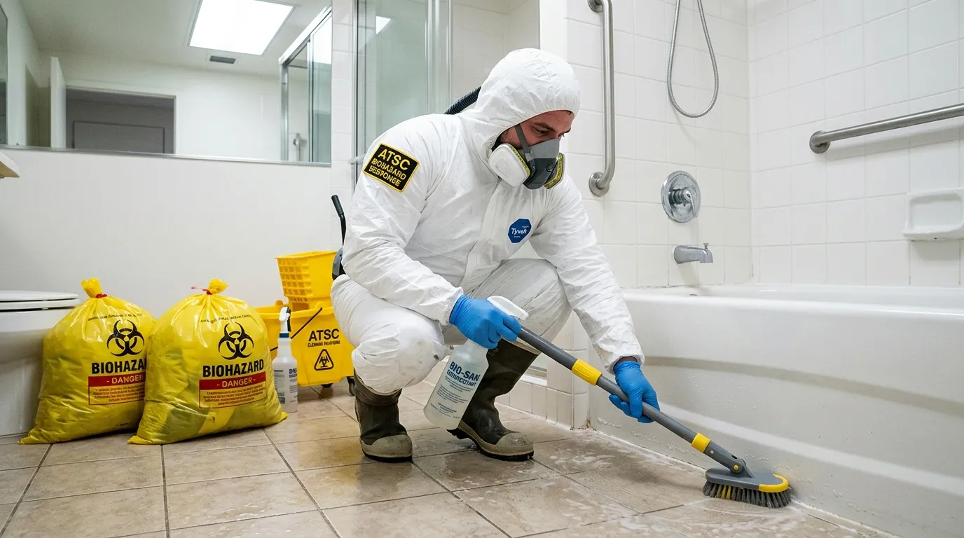 Decontamination equipment deployed for Blood Cleanup in Union Gap